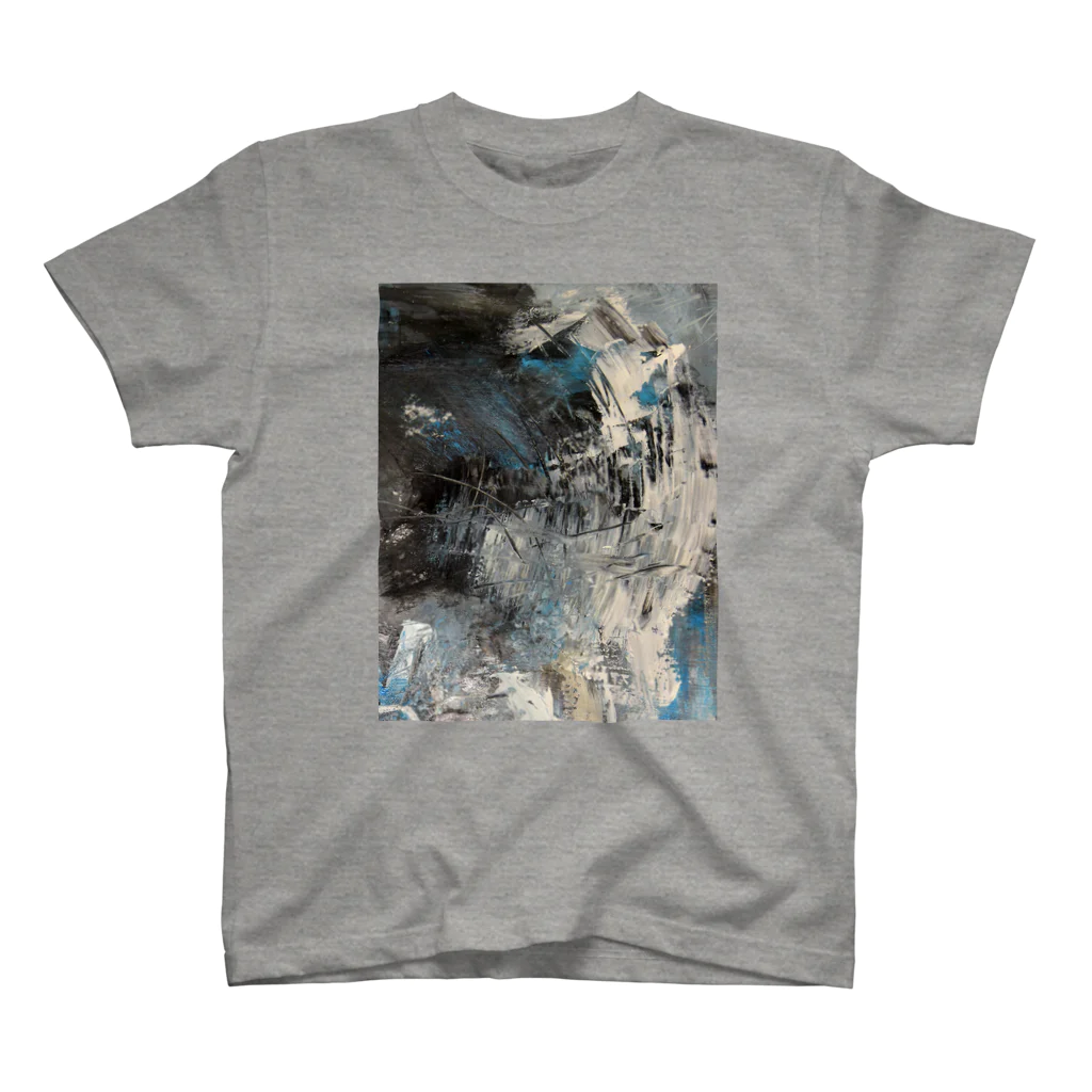 zono-on shop☆のOil painting Regular Fit T-Shirt