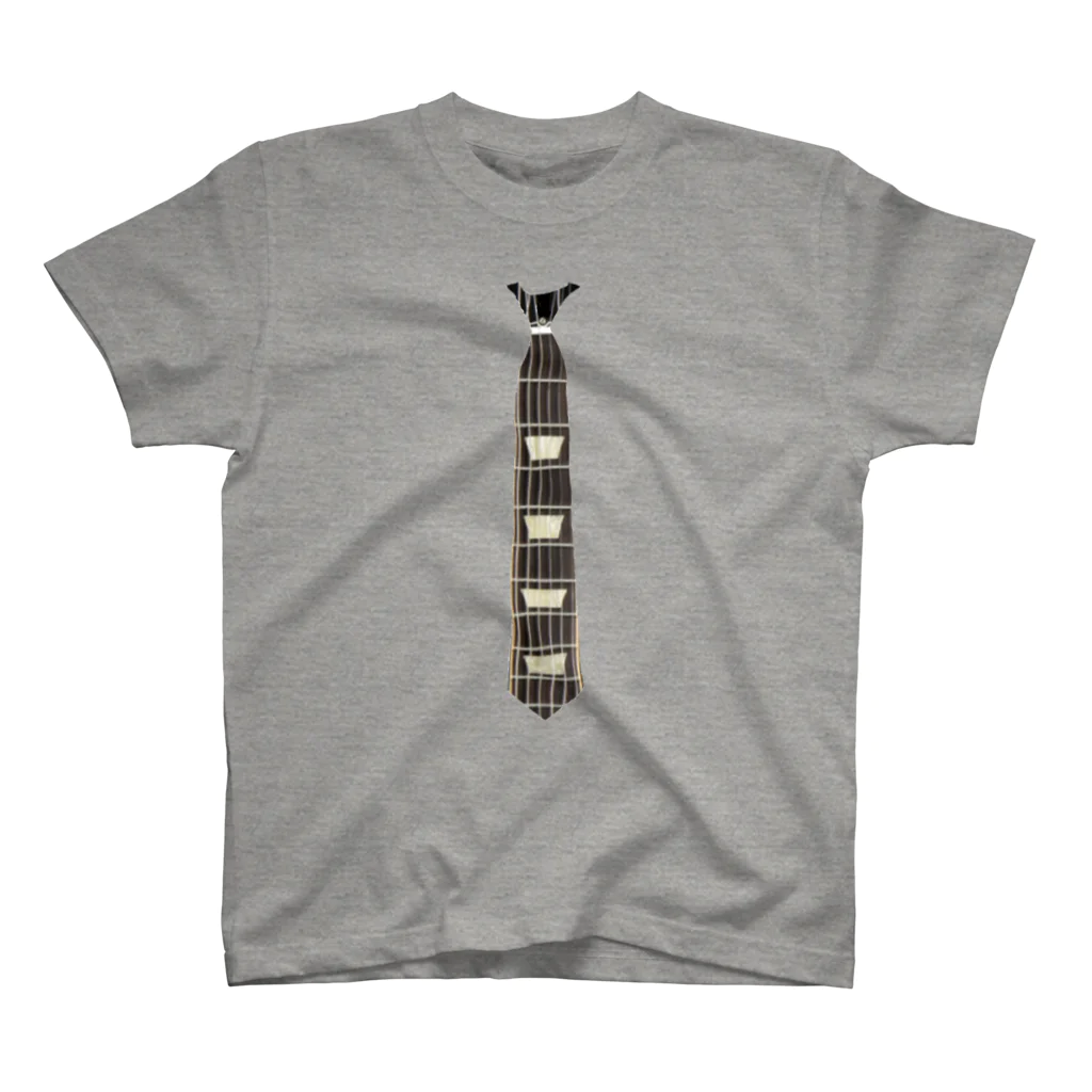 musicshop BOBの"ネック"タイ -  "neck"tie スタンダードTシャツ