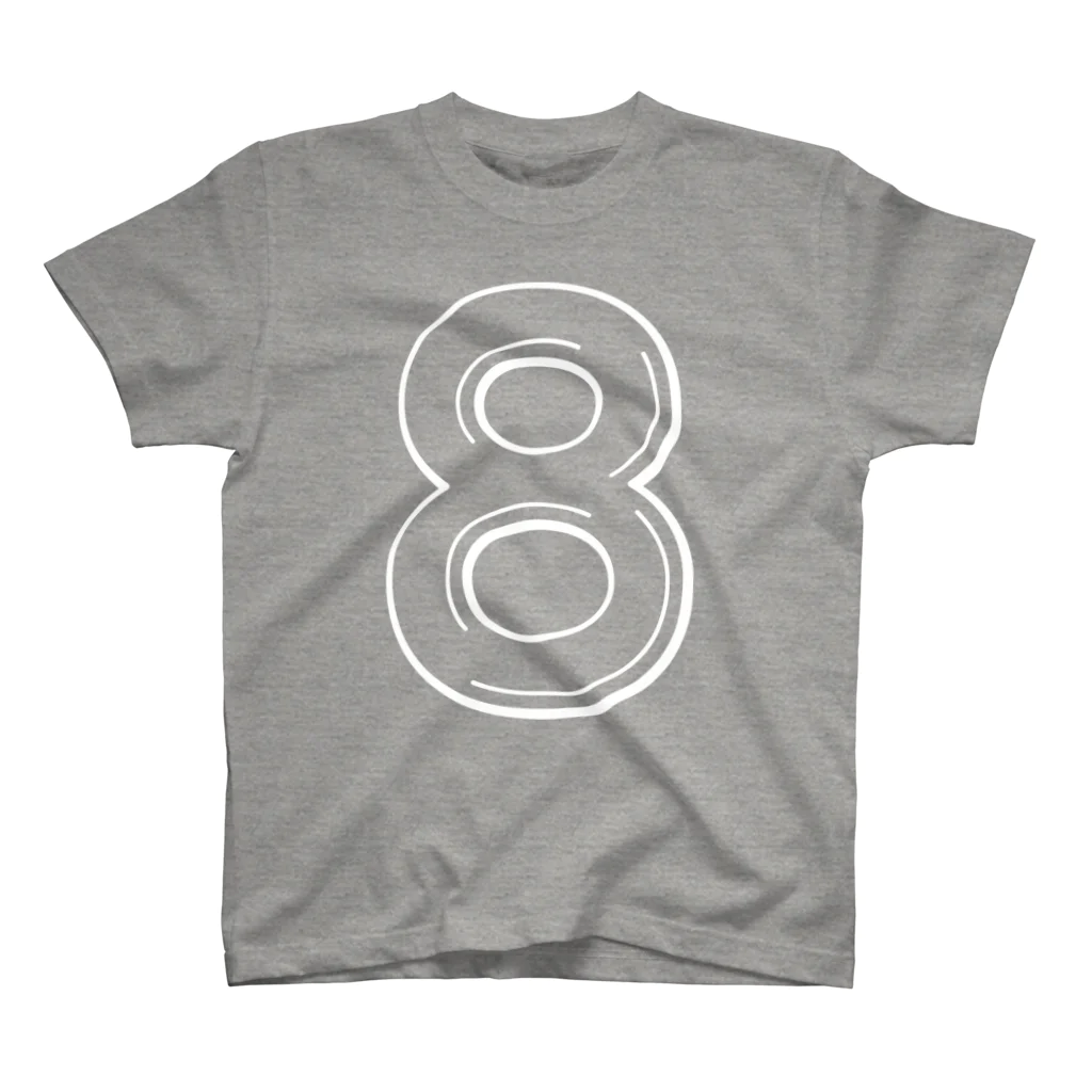 numberの８ スタンダードTシャツ