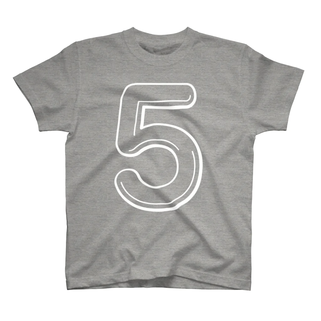 numberの５ スタンダードTシャツ