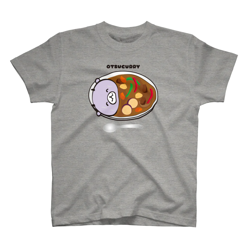 KOAKKUMAandAKKUMAのおつカレー スタンダードTシャツ