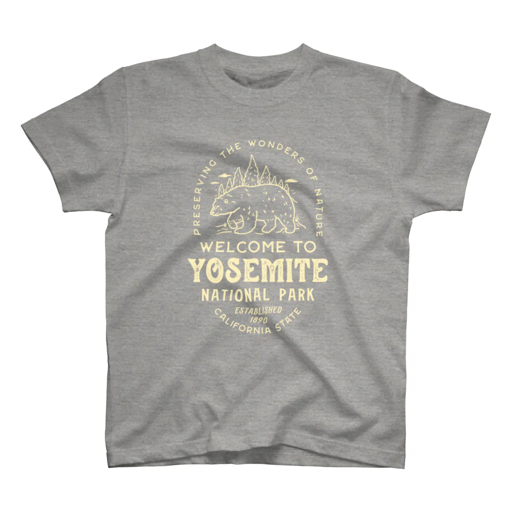 Bunny Robber GRPCのYosemite National Park_CRM Regular Fit T-Shirt