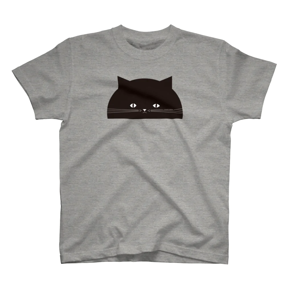 Arts&Crafts Muuののぞき見ねこ スタンダードTシャツ