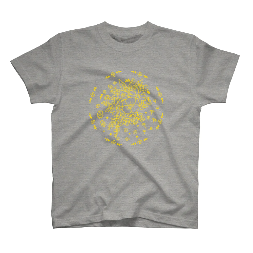 coaの黄色いお花たち/yw スタンダードTシャツ