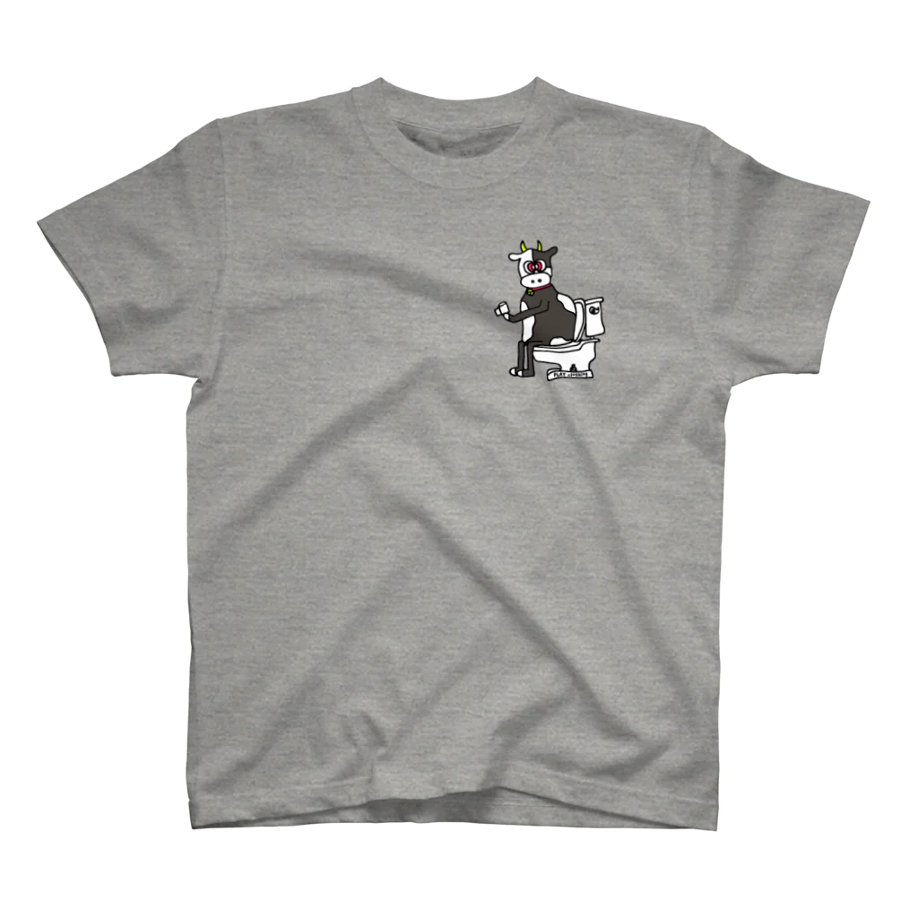 PLAY clothingのTOILET COW ② スタンダードTシャツ