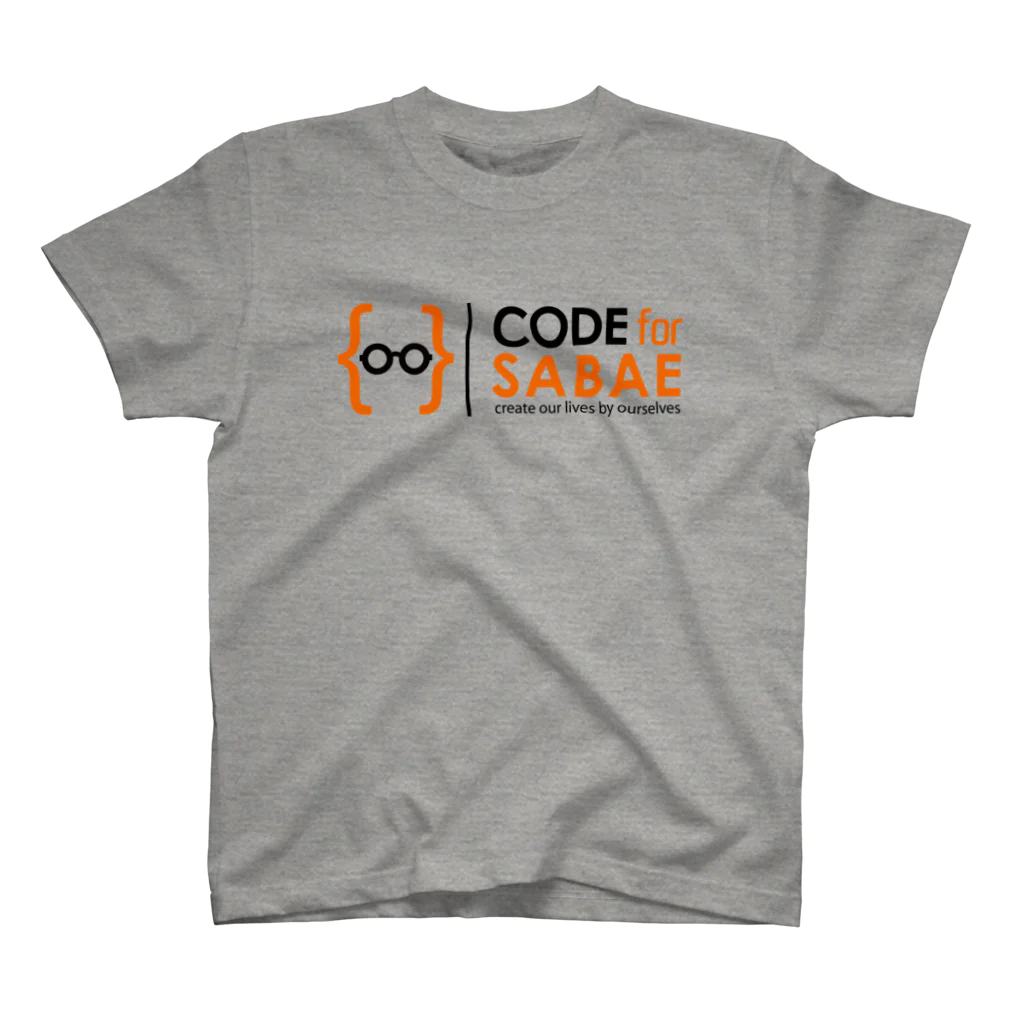 福野泰介のCode for Sabae (nobg) スタンダードTシャツ