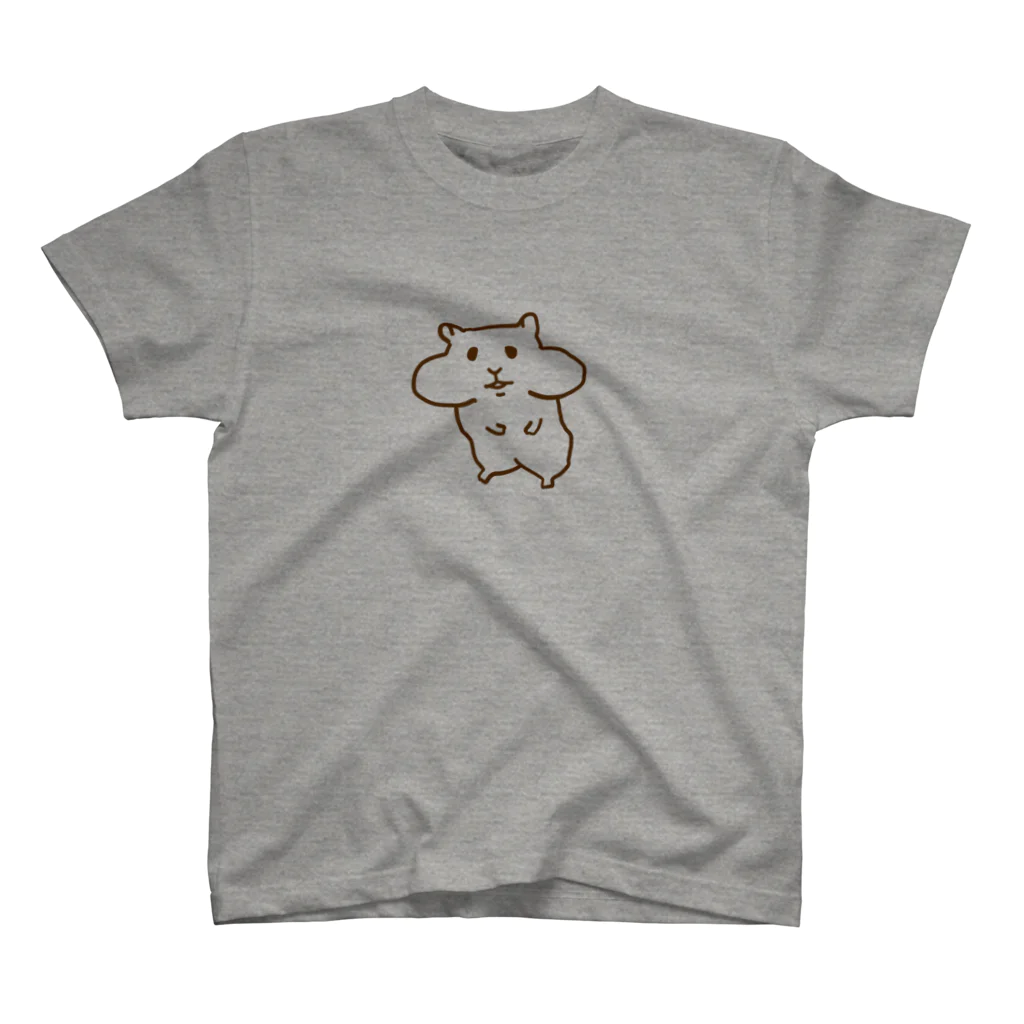 たぬみのゆるいキンクマハムスター スタンダードTシャツ