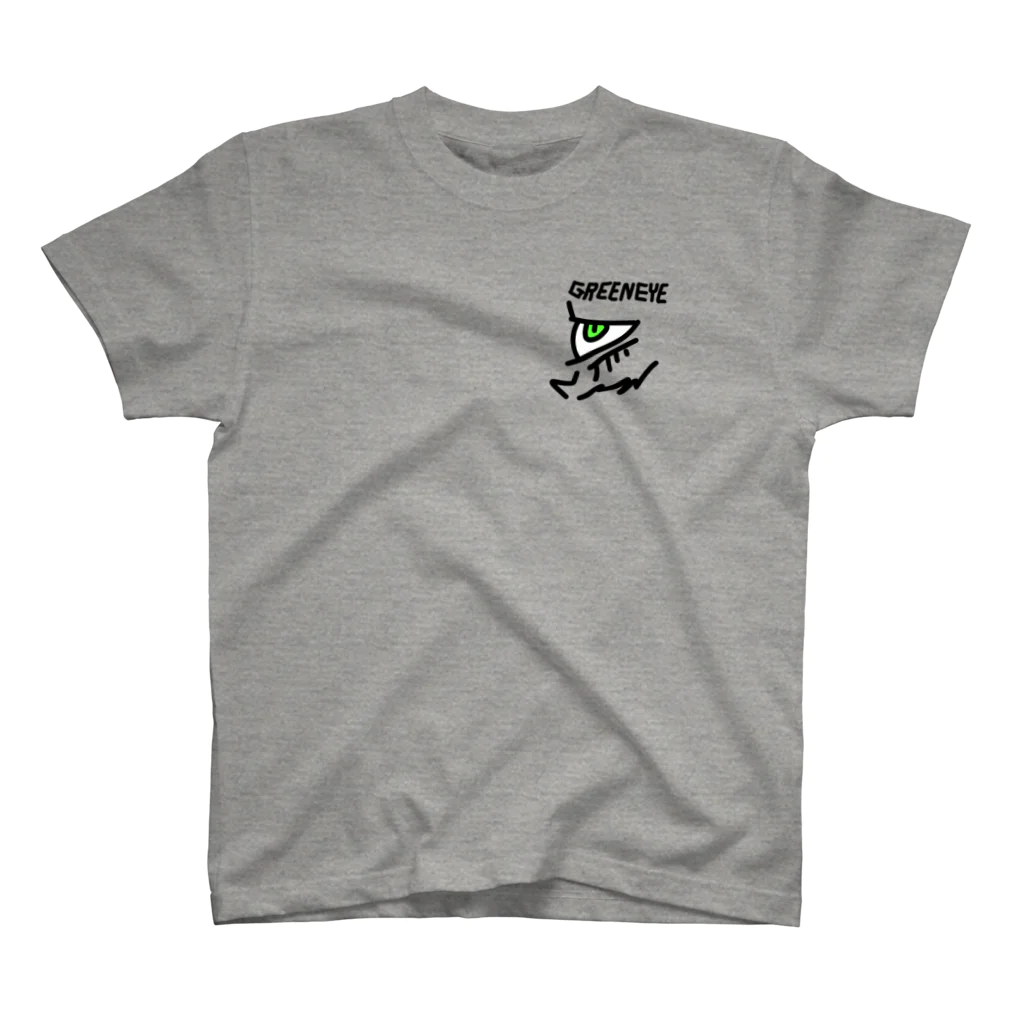 Daoji's FlagのGREEN EYE スタンダードTシャツ