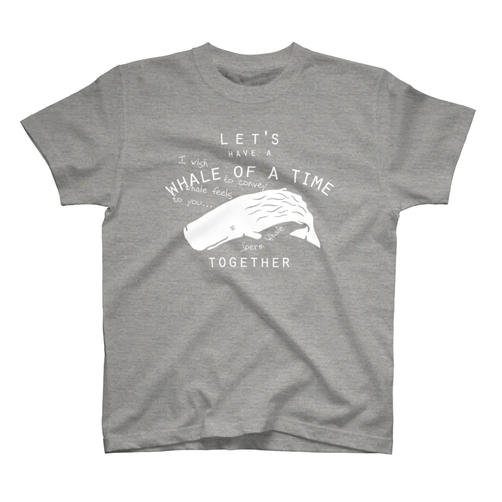 クジラの雑貨屋さん。のマッコウクジラ Regular Fit T-Shirt