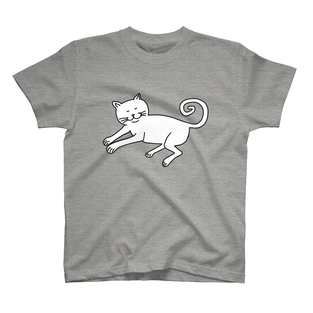パナウルマジックのあしが伸びるネコ【カナ】 Regular Fit T-Shirt