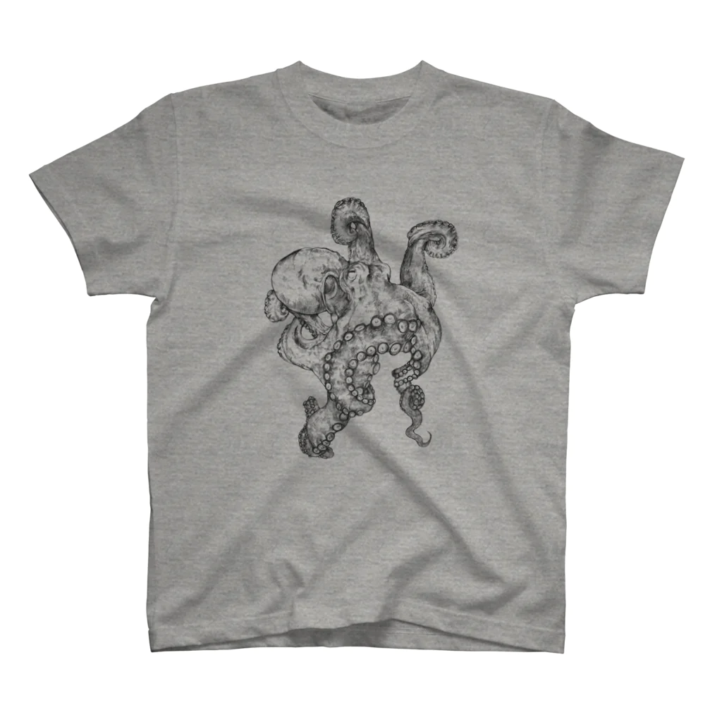chiyokomeyaの octopusmono スタンダードTシャツ