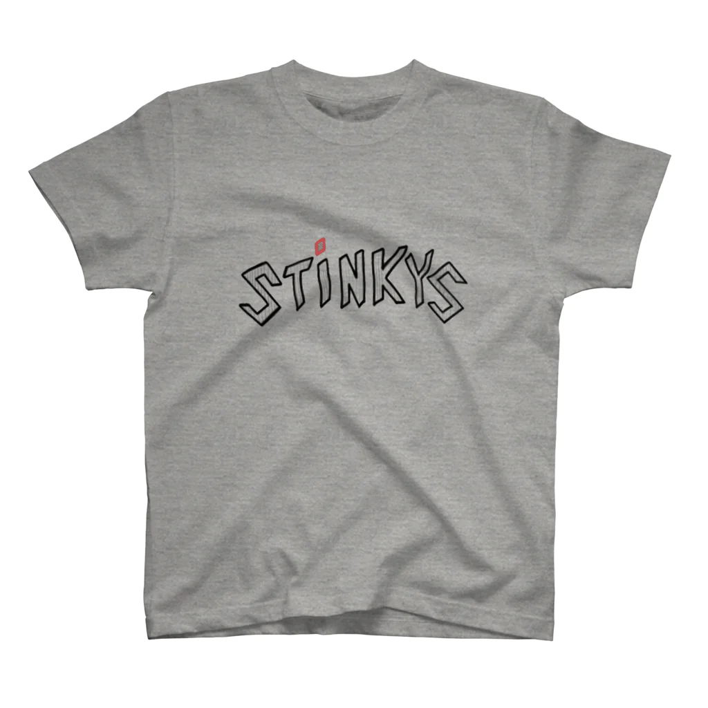 STiNKYs 健悟のSTiNKYSロゴ スタンダードTシャツ