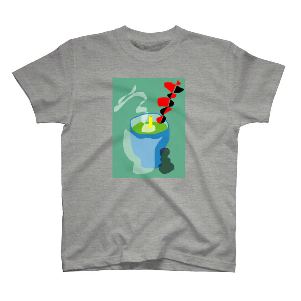 dorochanの茶柱 Regular Fit T-Shirt