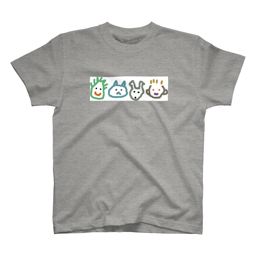 猫時間のなかよし Regular Fit T-Shirt