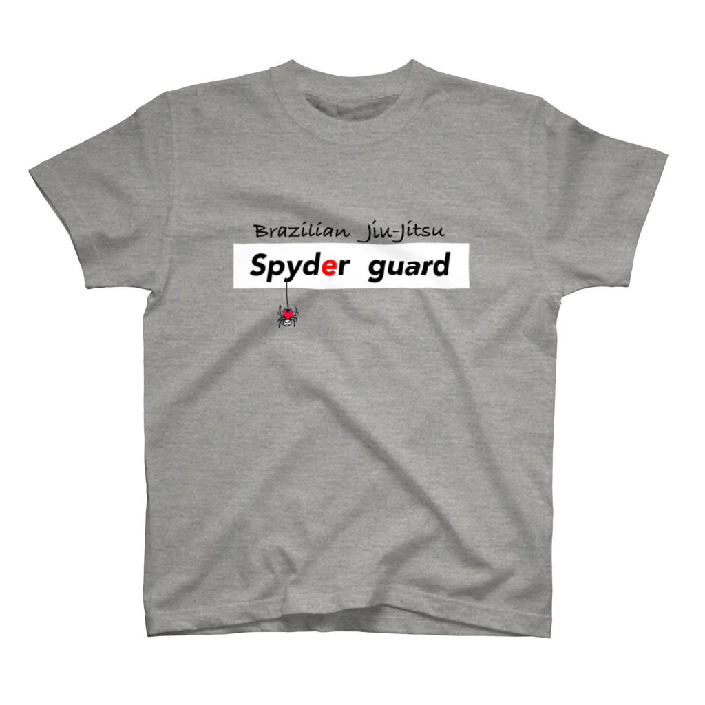 saki-bjjの柔術Spyder  guard スタンダードTシャツ