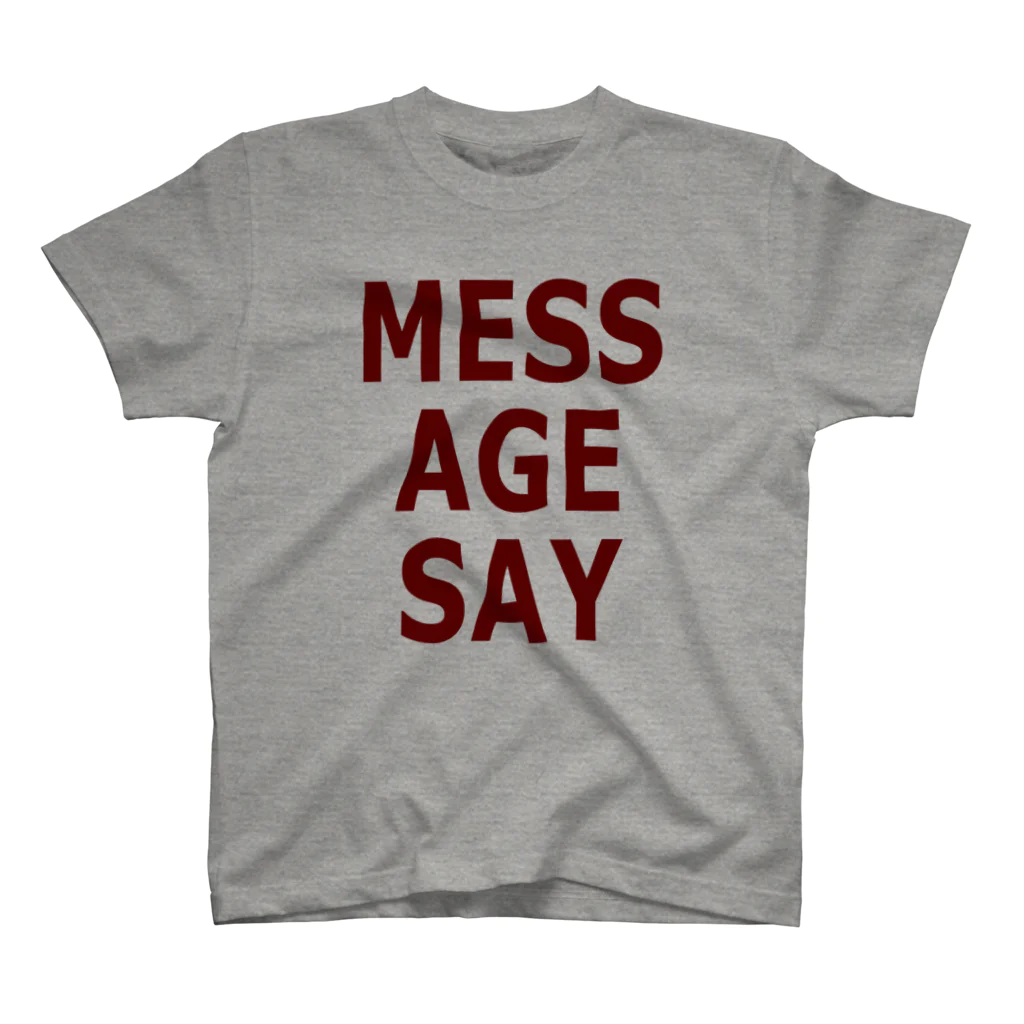 BadAndKrazyAssociationのメッセージ性が強いTシャツ Regular Fit T-Shirt