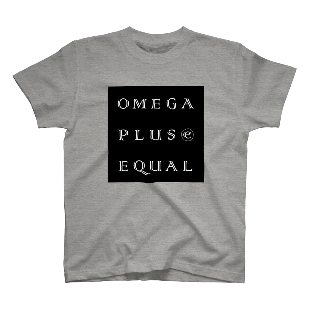 OMEGA plus E equalのOMEGA plus E equal スタンダードTシャツ