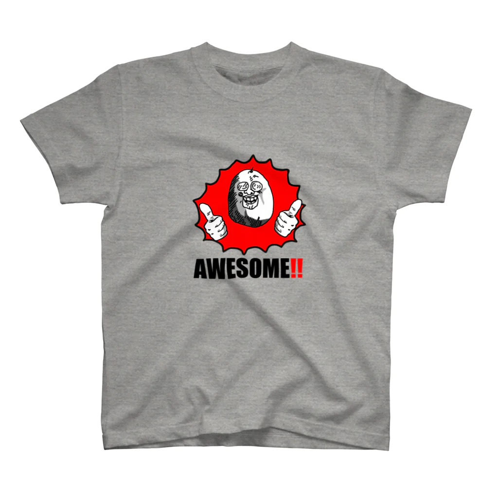 騒音の神様。足音は元気の証明のAWESOME!! スタンダードTシャツ