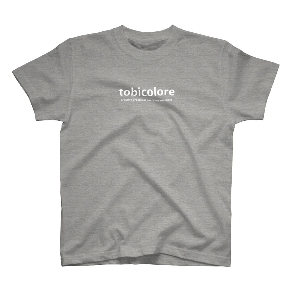 tobicoloreのtobicolore 白ロゴシリーズ Regular Fit T-Shirt