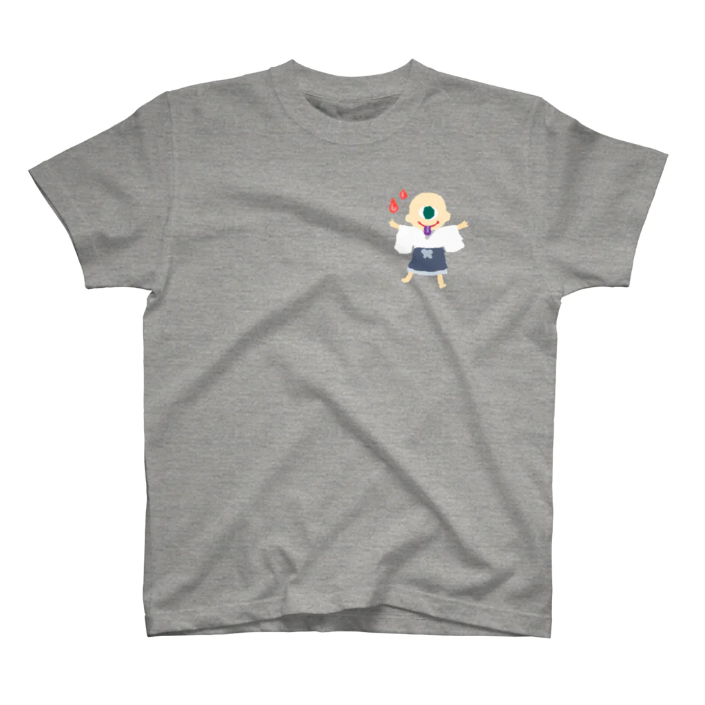 おばけ商店のおばけTシャツ＜一つ目小僧＞ Regular Fit T-Shirt