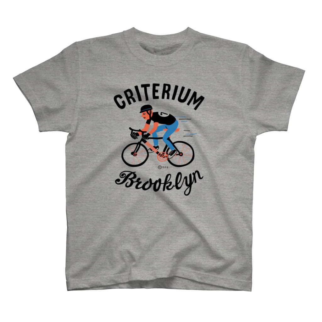 Design For Everydayのブルックリン★自転車レース スタンダードTシャツ