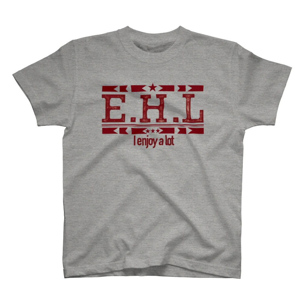 e↑LOGICのEHLカレッジTシャツ スタンダードTシャツ