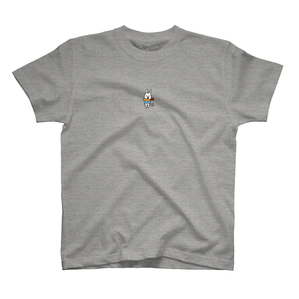 ウサギのウー by NIKUQ WORKSのドット絵のウー Regular Fit T-Shirt