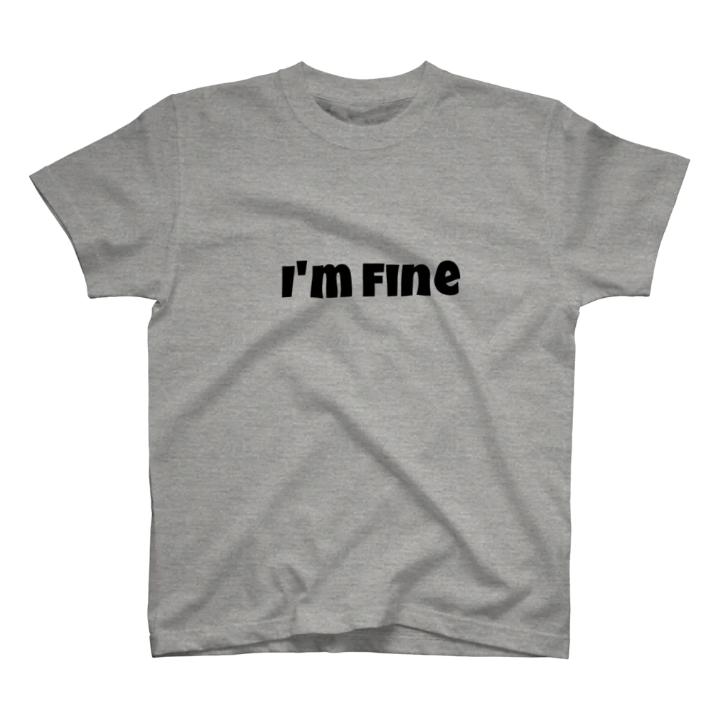 TadanoのI'm fine Regular Fit T-Shirt