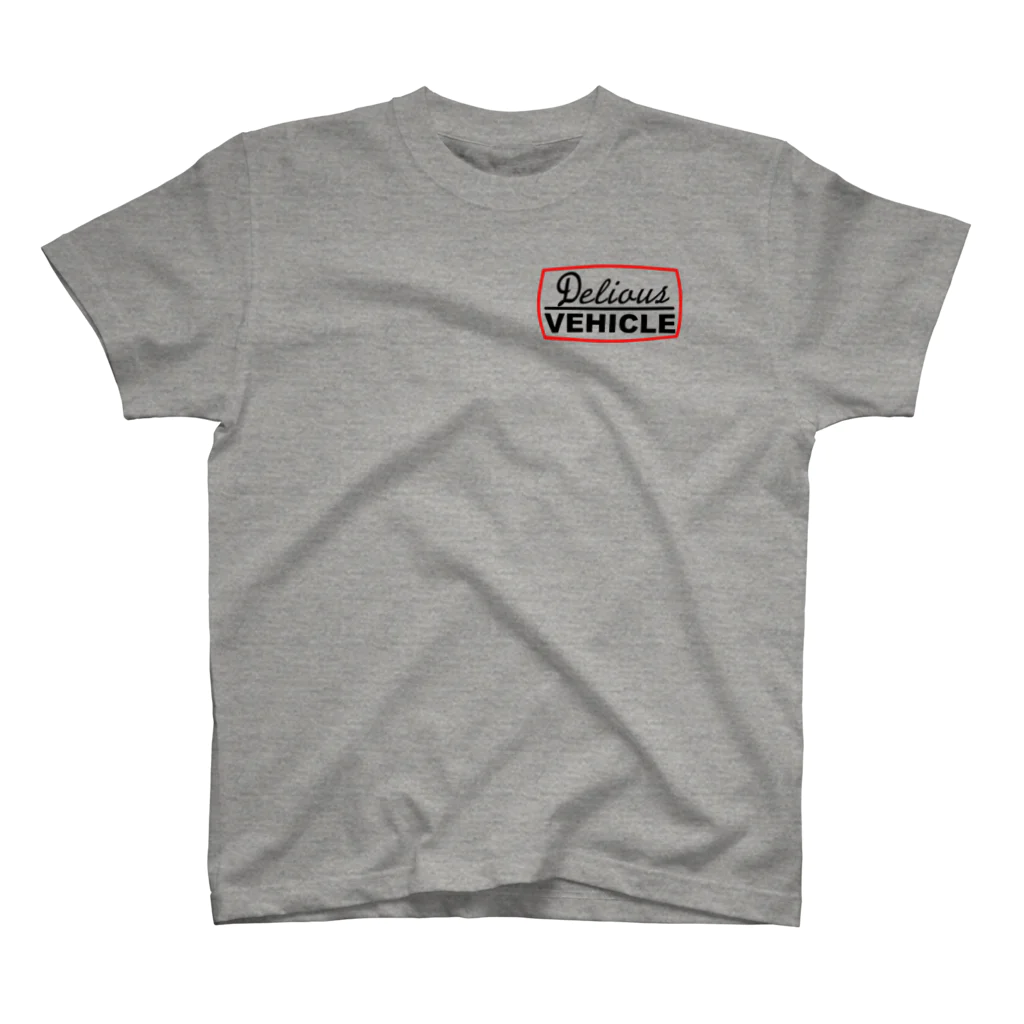 Delicious VEHICLEのsimple letter type1 スタンダードTシャツ