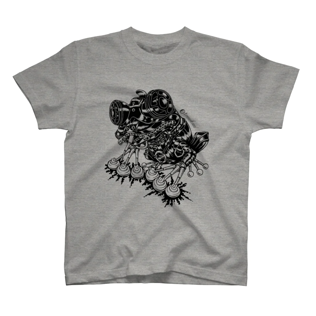 TOMOKUNIのAnimalia Kinky “ Black Frog ” スタンダードTシャツ