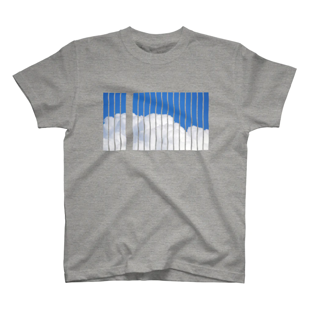 のゆきのしゃしーんのシマシマ雲雲 Regular Fit T-Shirt