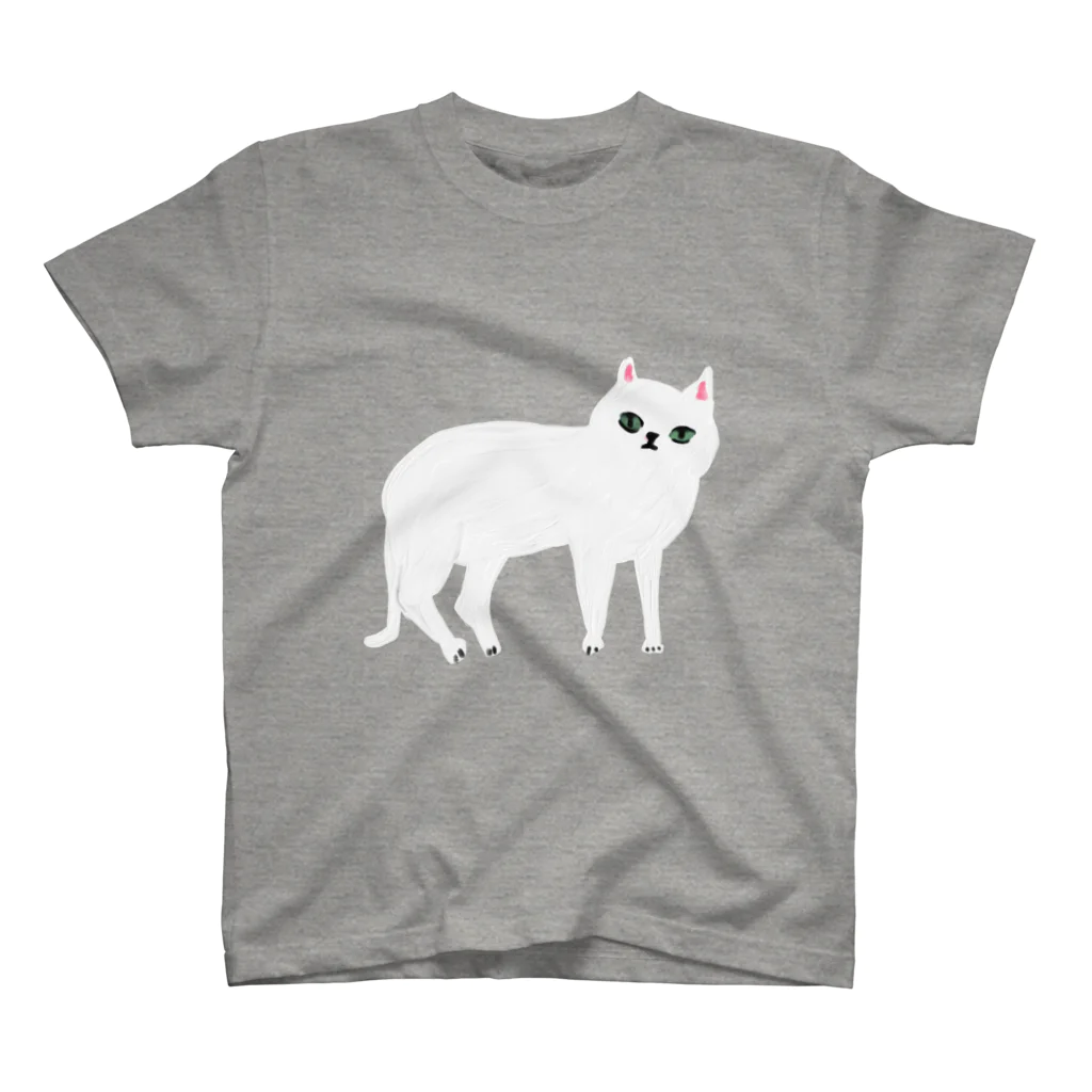 アコルのしろねこ Regular Fit T-Shirt