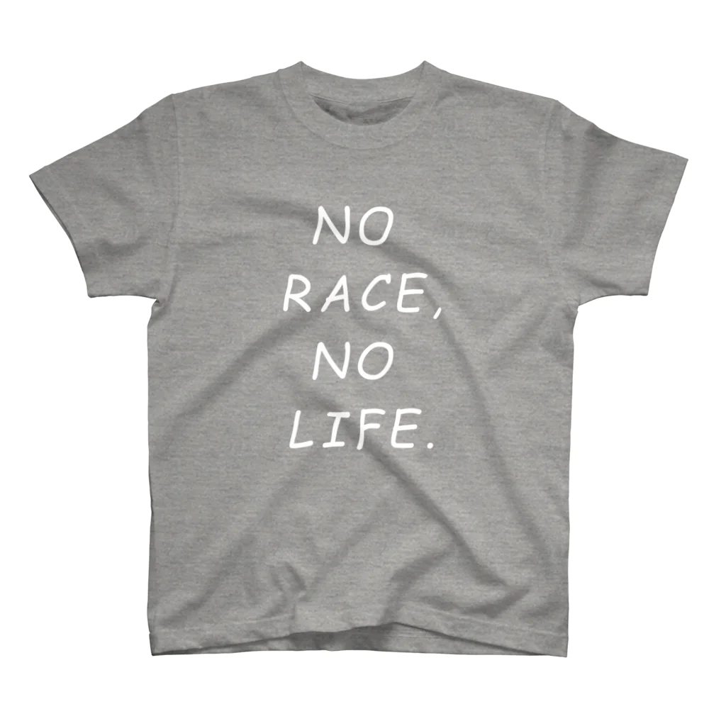 flatoutのNO RACE,NO LIFE. スタンダードTシャツ