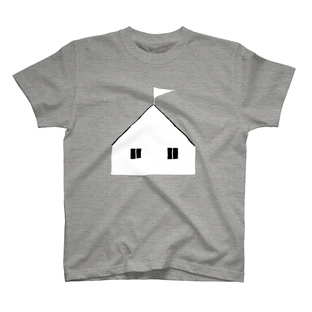 aki_ishibashiの海沿いの丘の家Tシャツ Regular Fit T-Shirt