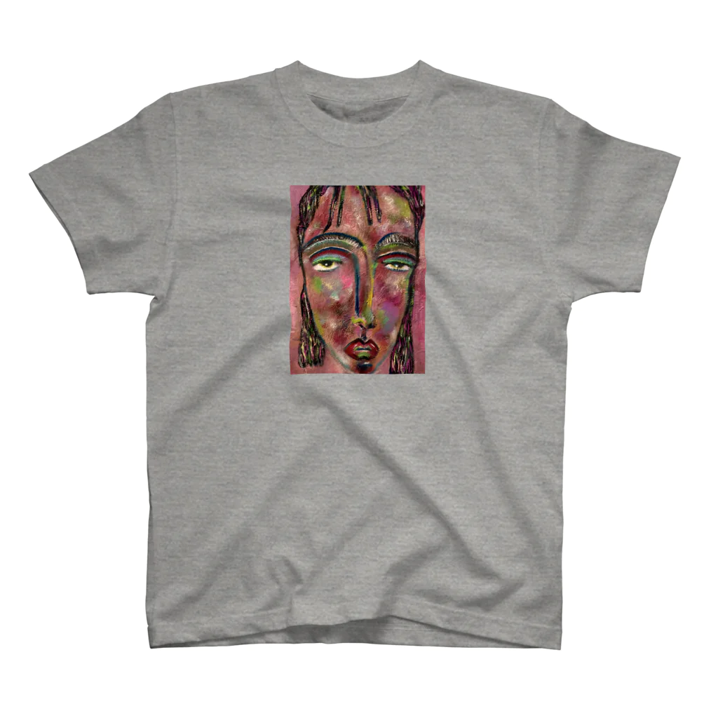 kentaのpink face スタンダードTシャツ