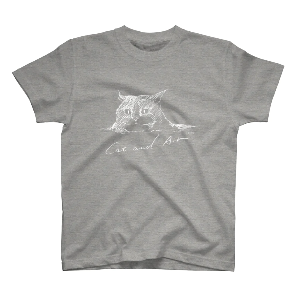 猫と空気の猫と空気 Regular Fit T-Shirt