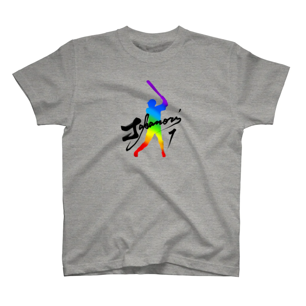 ワンスリーストアの虹規シルエット Regular Fit T-Shirt