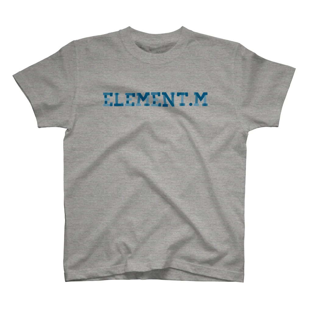 element.mのelement.m blue スタンダードTシャツ