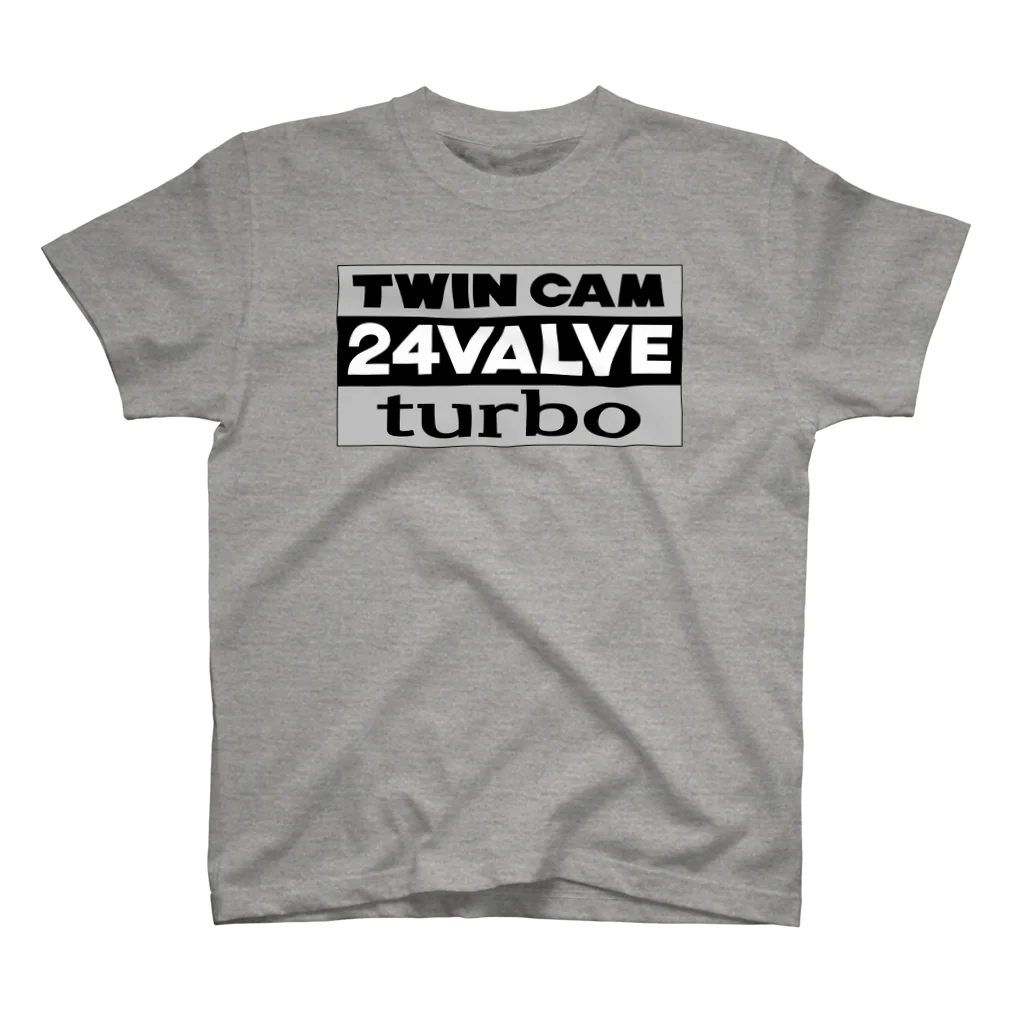 Miyanomae ManufacturingのTWINCAM 24VALVE TURBO スタンダードTシャツ