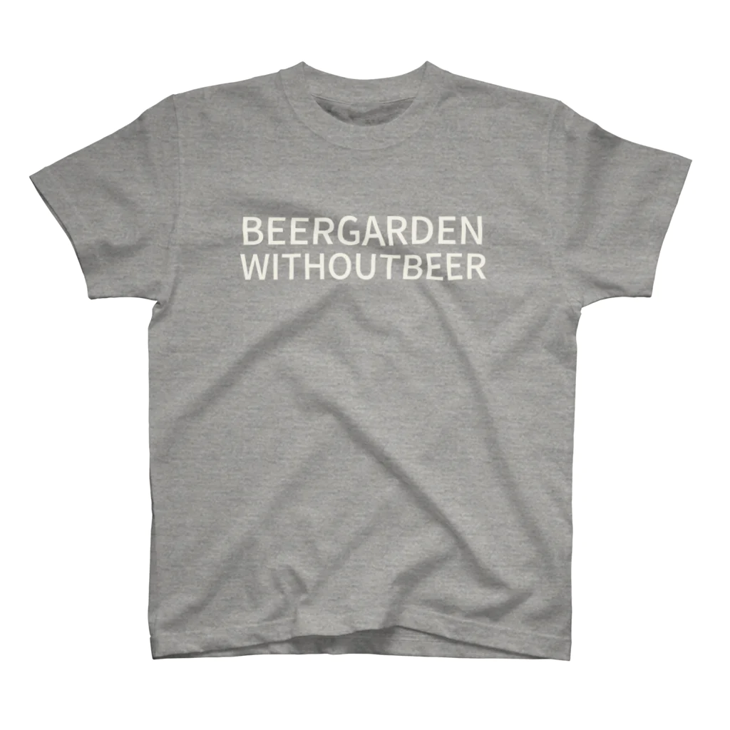 hitode909のBEER GARDEN WITHOUT BEER Regular Fit T-Shirt