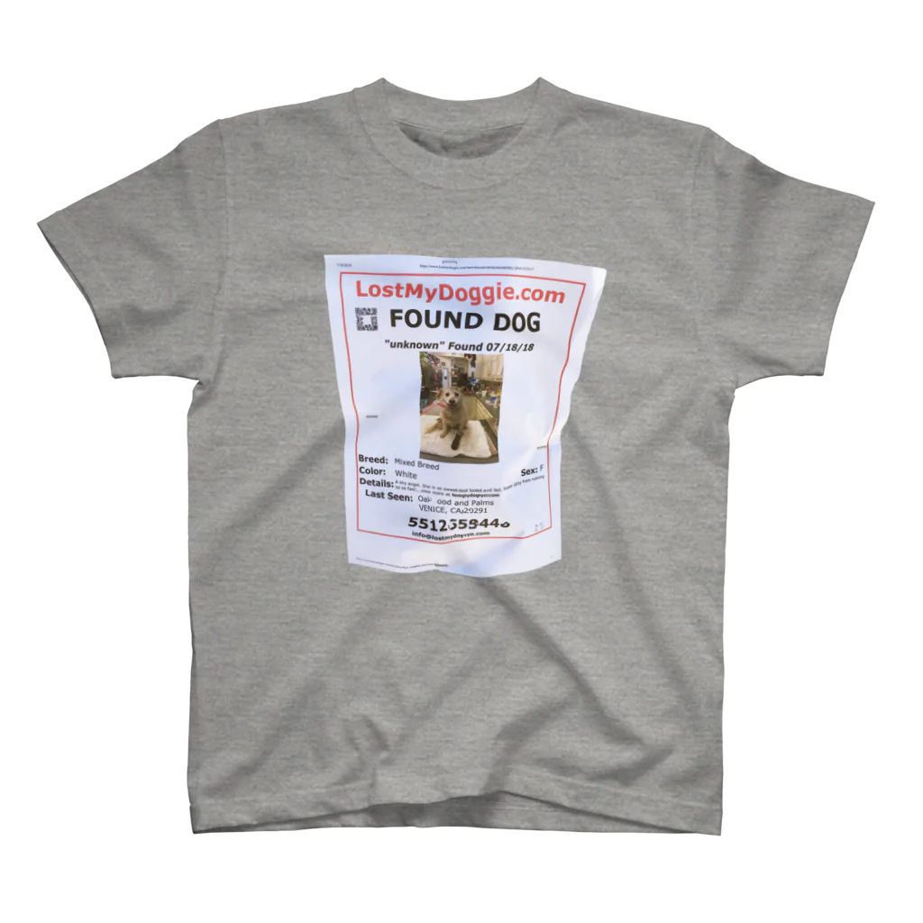 unknown_objectのMissing dog スタンダードTシャツ