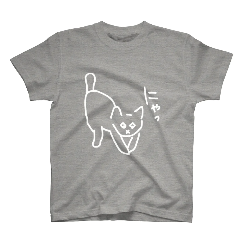 ののの猫屋敷の【きゃっち】 Regular Fit T-Shirt