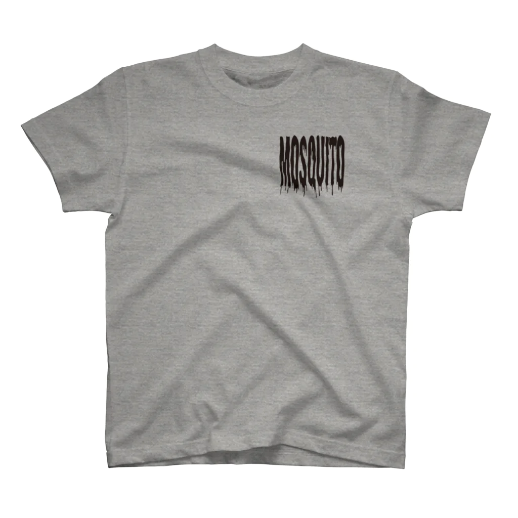 LIVEHOUSE MOSQUITOのシタタリロゴ スタンダードTシャツ