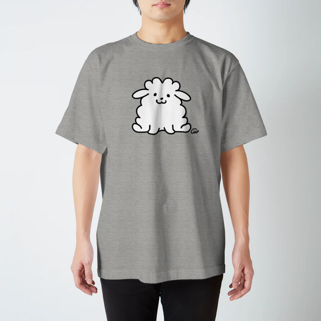 イラスト MONYAAT のかいきゃくわんこ スタンダードTシャツ