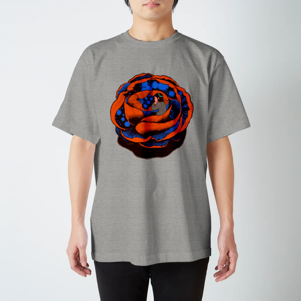 tomidoronの赤バラ Regular Fit T-Shirt