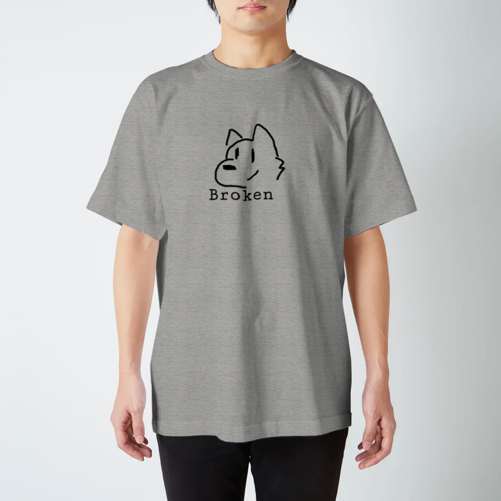 nyuchin44のBroken Regular Fit T-Shirt