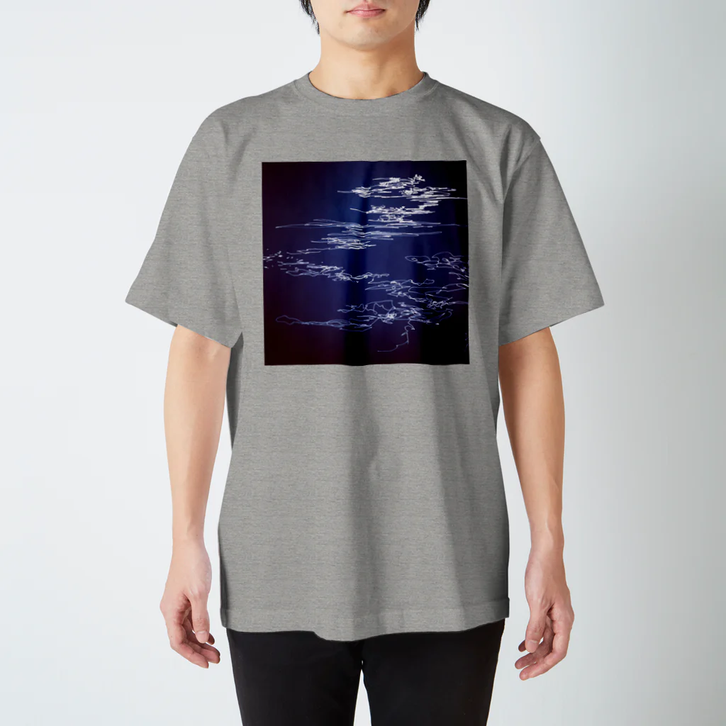 MRの線の流れ スタンダードTシャツ