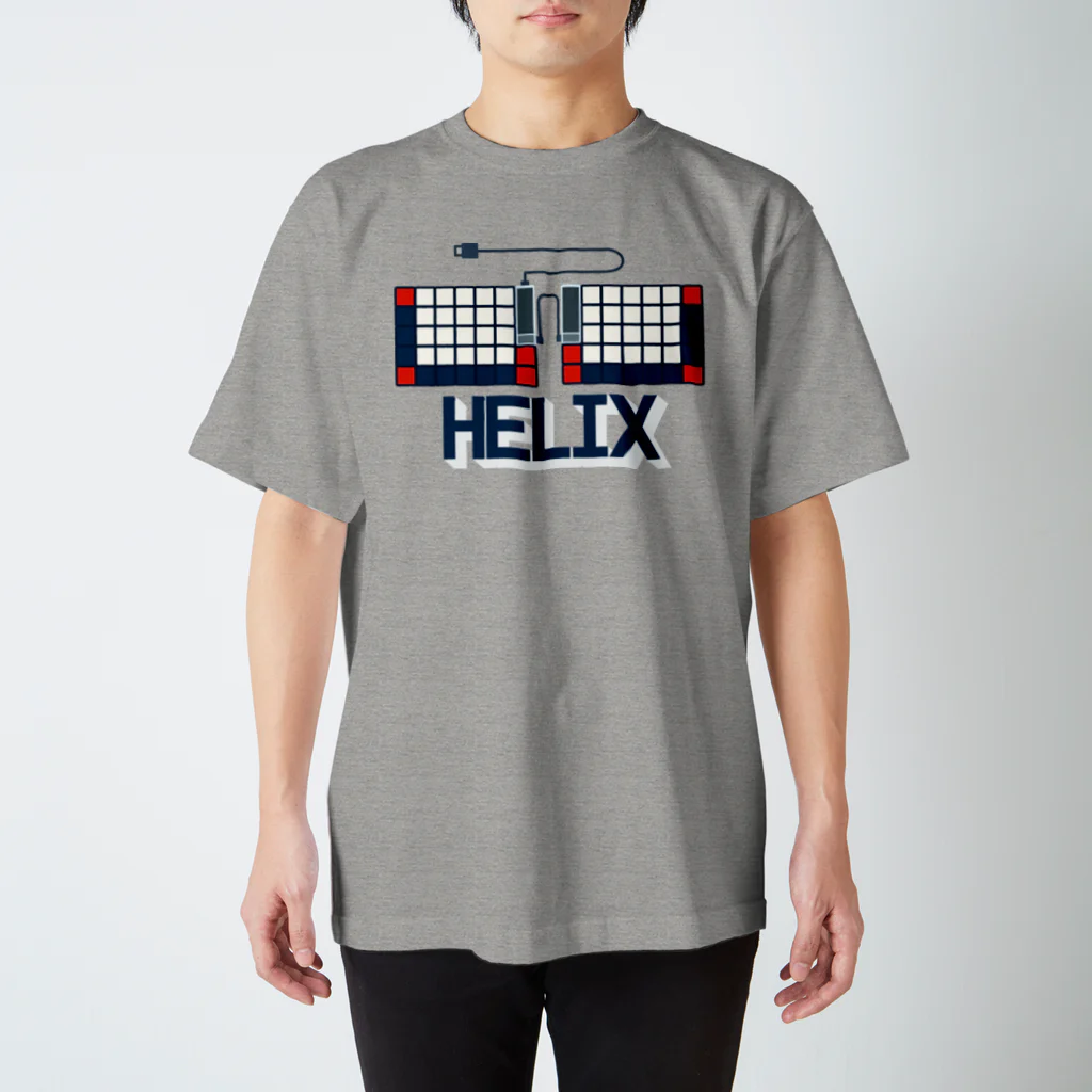 nillpoのHelix Royal Navy Regular Fit T-Shirt