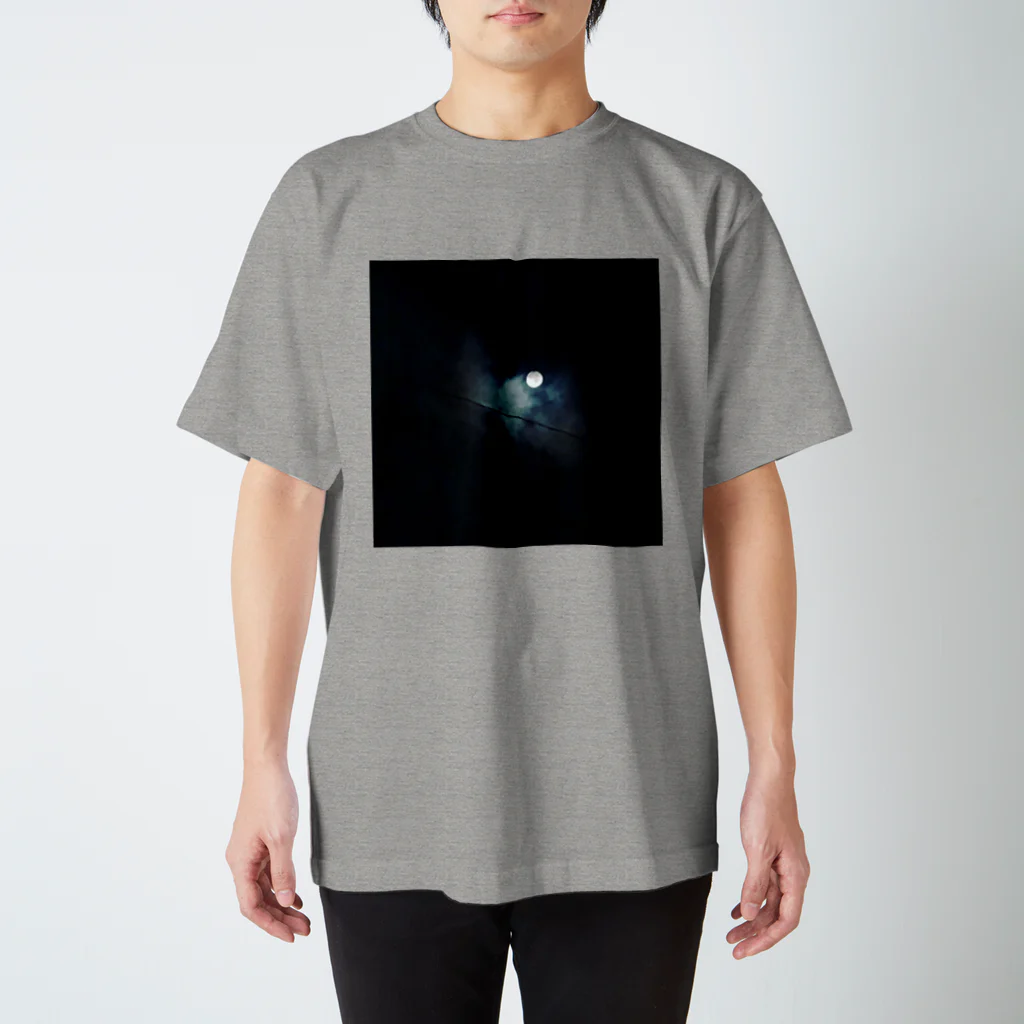 のびのび。の月明かり Regular Fit T-Shirt