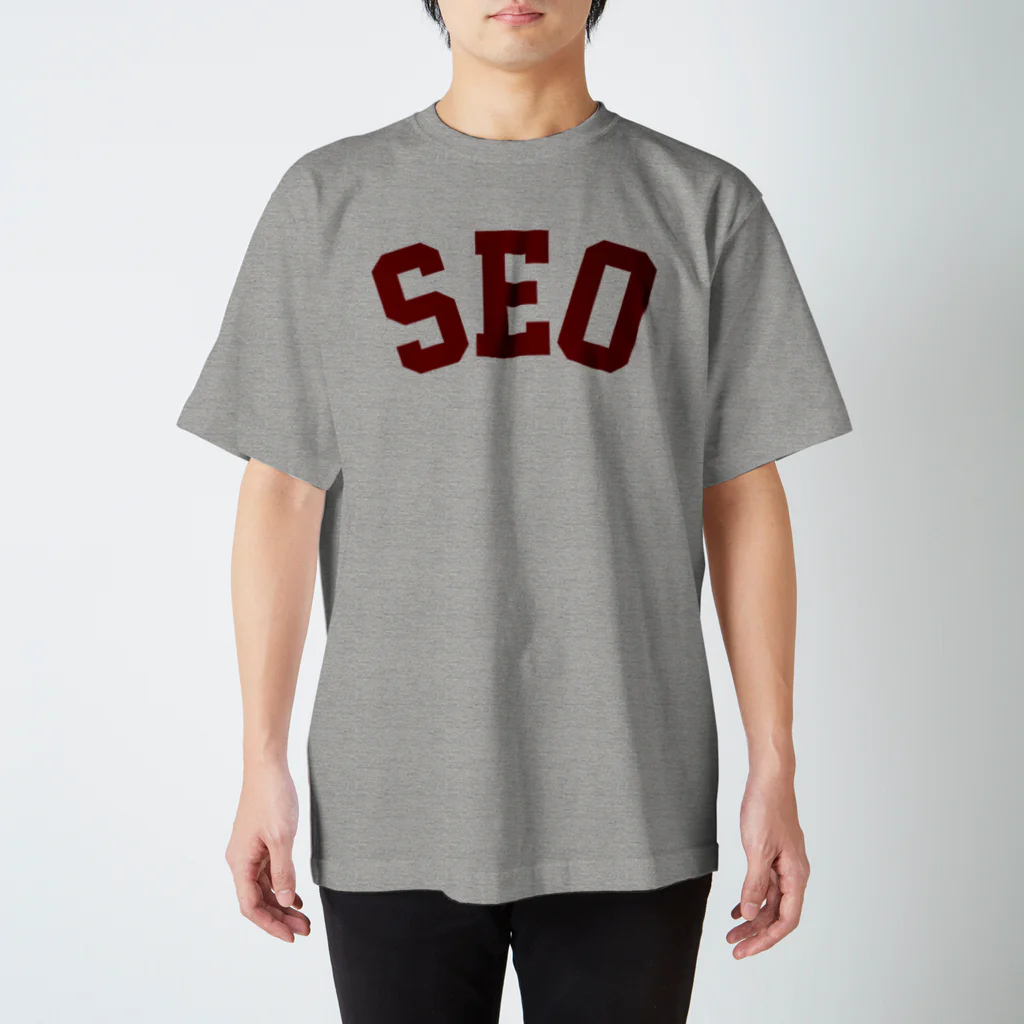 ゴンのSEO（えんじ） スタンダードTシャツ